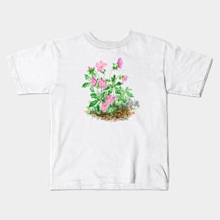 July 27th birthday flower Kids T-Shirt